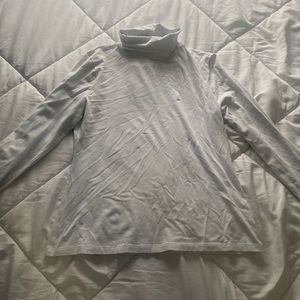 White turtle neck